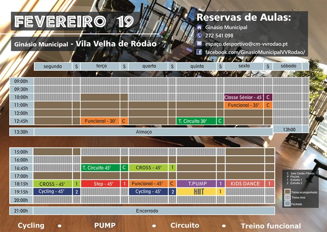 Flyer Horarios 2019 Fevereiro
