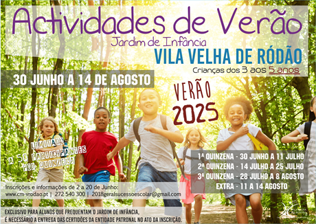 Atividades De Verão 2025 JARDIM INFANCIA