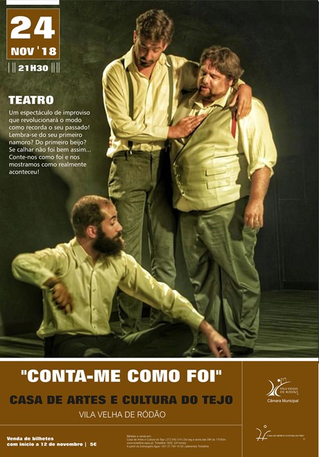 Imagem Evento - TEATRO Conta Me Como Foi