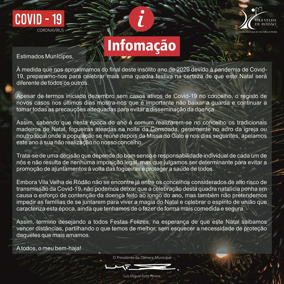 Comunicado Covid 19 Final De Ano Site