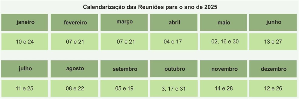 Reunioes 2025