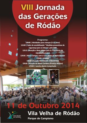 Imagem Evento - VII Jornadas Das Geracoes De Rodao